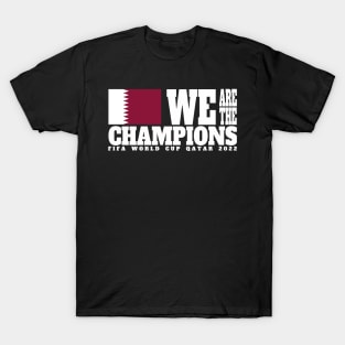 Fifa World Cup Qatar 2022 Champions - Qatar - Dark Color Edition T-Shirt